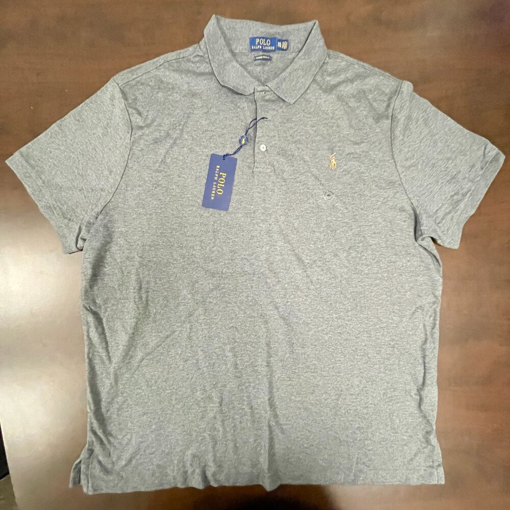 Polo Ralph Lauren Mens Custom Slim Fit Polo Size XXL